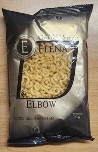 Elbow Macaroni Elena Brand 1lb Product of Greece